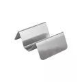 Rack Inox pour 1 ou 2 buns/tacos 10x8x3.5cm